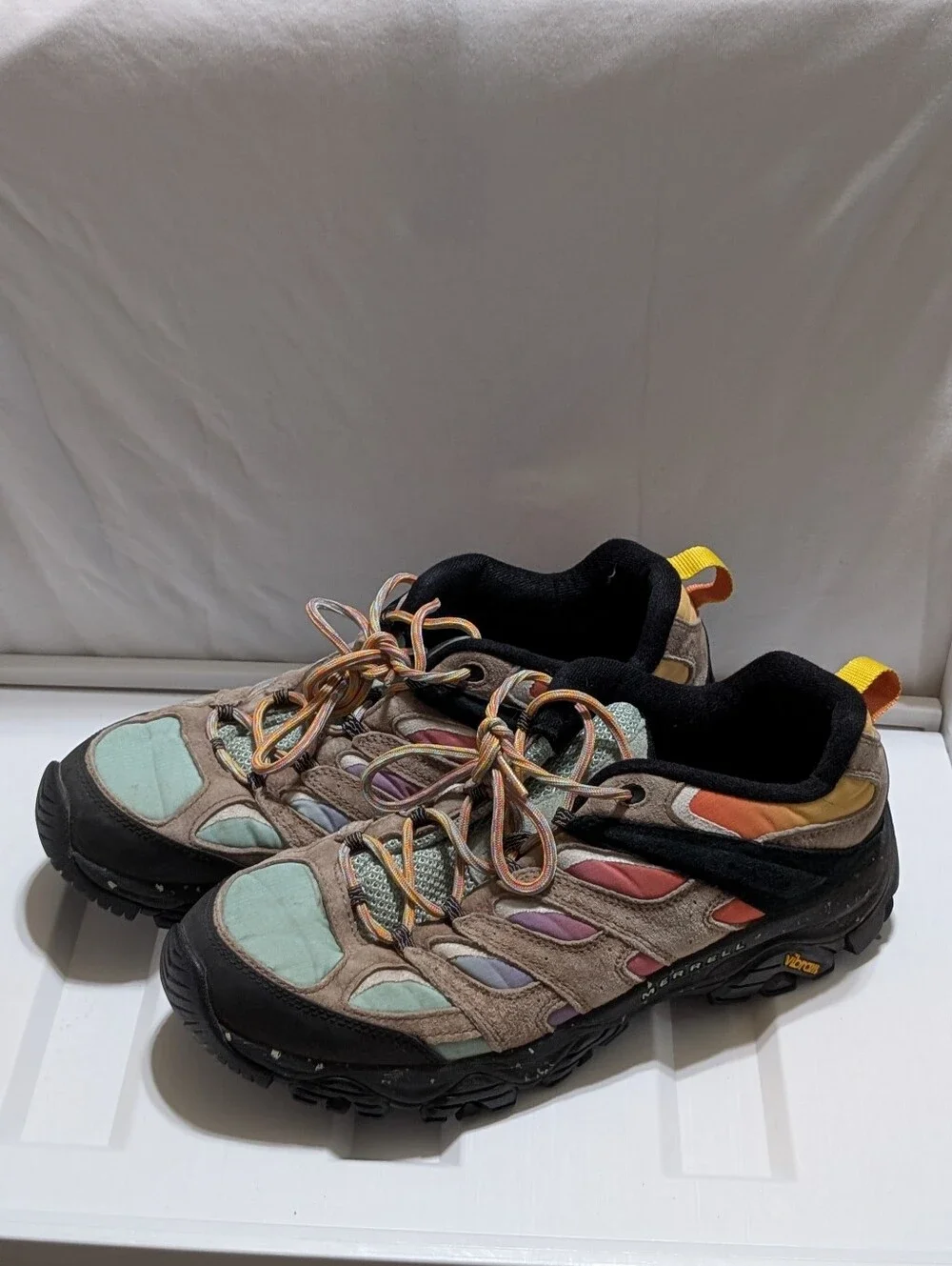 Merrell Moab 3 Mens Shoes Unlikely Hikers Multicolor Hiking Low Top Size 12